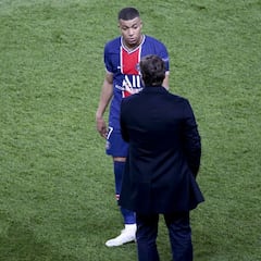 Mbappé, suplente ante el City