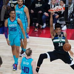 Triunfo de los Bucks en el baño de masas parisino de Giannis