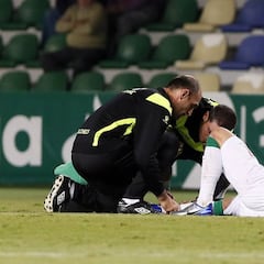 La lesión de Josan queda en un susto y podría estar ante el Málaga