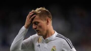 UN FIJO. Kroos jugó el 86% de los minutos (4.590’) con el Madrid en esta temporada.