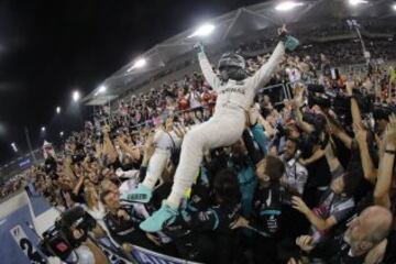 Rosberg se retira: Así fue su última carrera donde fue campeón