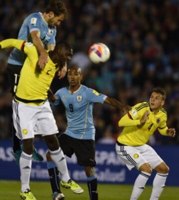 Uruguay y Colombia en partido de ida y vuelta en el Centenario