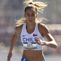 Isidora Jiménez rompe récord chileno en 200m pista cubierta