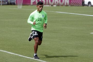 Primer entrenamiento de Nacional tras la salida de Macnelly