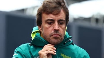 Fernando Alonso (Aston Martin). Zandvoort, Países Bajos. F1 2024.