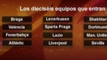 Sorteo de Europa League 2016: octavos en directo y online