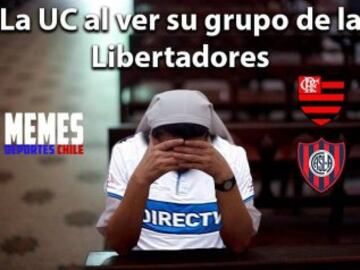 Los memes que se burlan del sorteo para los chilenos en la Libertadores