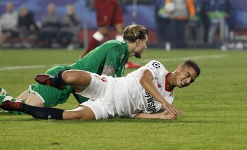 Ben Yedder y Karius.