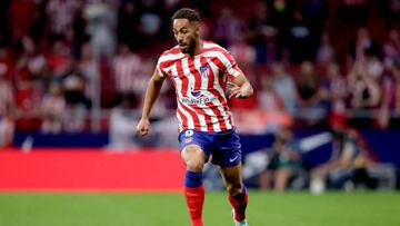 Cunha, ante el Rayo Vallecano.