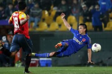 Gustavo Canales fue clave en la campa&ntilde;a de Universidad de Chile.