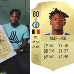 Batshuayi y Mendy, frustrados por su media en FIFA 18