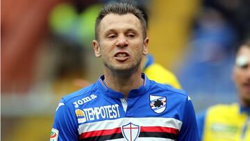 Former Real Madrid forward Cassano agrees to join minnows Virtus Entella