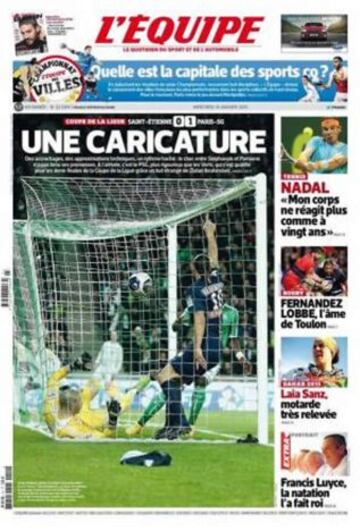 Portadas de la prensa deportiva