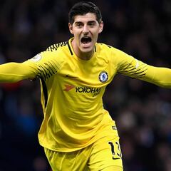 Si Oblak se va del Atlético, Courtois sería su recambio