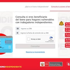 Bono Familiar Universal: link a la plataforma y padrón de beneficiarios