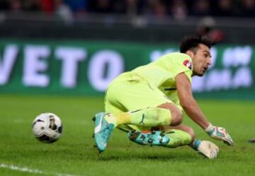 Italia - Croacia. Gianluigi Buffon.