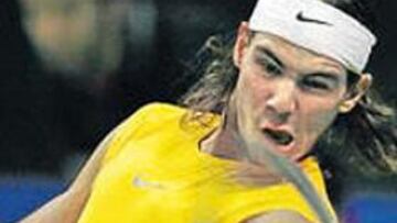 <b>PREMATURO. </b>Nadal no pudo pasar de la segunda ronda.