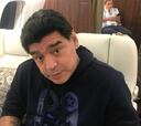 Diego Maradona sufrió alza de presión y ya está en Moscú