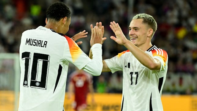 Wirtz y Musiala maravillan