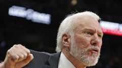 Legendary Spurs coach Gregg Popovich showed his opposition to long-distance shots with irony and sarcasm.