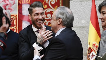 Ramos, en la casilla de salida