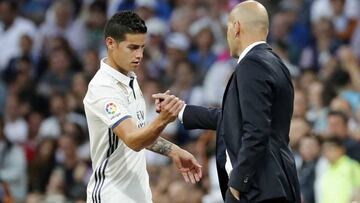 Zidane y su conexión con Colombia: James, 'Pibe', Perea...