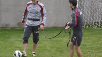 Sergio canales en su recuperación.