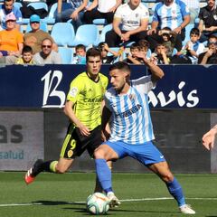 El Zaragoza vuela a Primera y deprime a un buen Málaga