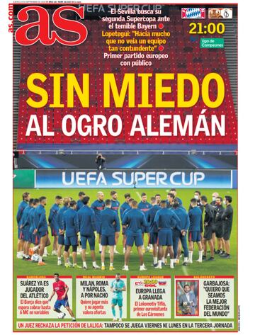 Las portadas de AS de septiembre