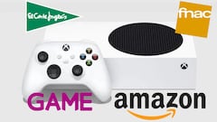 Reservas Xbox Series S: más stock ya disponible en Amazon, FNAC, GAME y El Corte Inglés