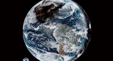 Así son las impresionantes imágenes del eclipse solar captadas por satélites como los de Elon Musk