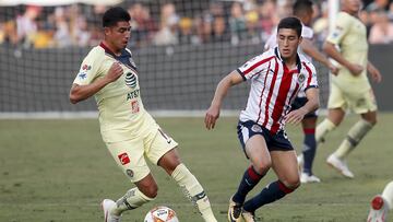 Am&eacute;rica vs Chvas, partido amistoso