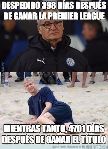 Los memes más divertidos de la carrera de Wenger