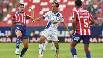 Jordi Cortizo of Monterrey during the game Atletico San Luis vs Monterrey, corresponding to Round 01 of the Torneo Apertura 2023 of the Liga BBVA MX, at Alfonso Lastras Stadium, on July 01, 2023.
<br><br>
Jordi Cortizo de Monterrey durante el partido Atletico San Luis vs Monterrey, correspondiente a la Jornada 01 del Torneo Apertura 2023 de la Liga BBVA MX , en el Estadio Alfonso Lastras, el 01 de Julio de 2023.