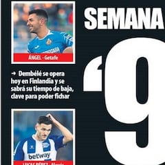 Día Dembélé y momento 'nueve' en el Barça