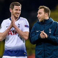 Eriksen se harta de los rumores sobre una supuesta aventura de su mujer con Vertonghen