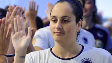 Judith Forca, que no jugaba desde el oro olímpico, ha vuelto tras ser madre