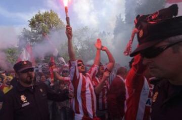 El Sporting de Gijón se juega hoy contra el Betis la permanencia en primera división y la afición sabe que hoy, más que nunca, debe estar a la altura.