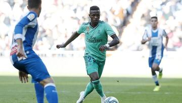 07/12/19 PARTIDO PRIMERA DIVISION REAL MADRID - ESPANYOL VINICIUS