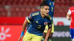 Falcao en un partido de la Selecci&oacute;n Colombia