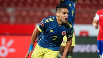 Falcao en un partido de la Selección Colombia