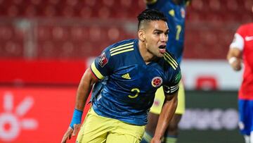 Falcao en un partido de la Selecci&oacute;n Colombia