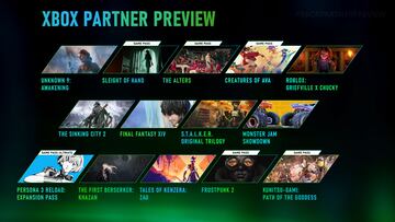 Todos los anuncios y tráilers del Xbox Partner Preview: estos son los juegos que llegarán a Xbox