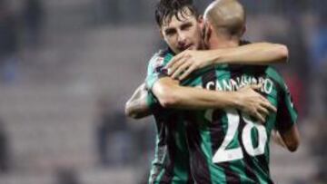 Jugadores del Sassuolo.