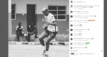 Victor Osimhen borró sus fotos con el Napoli, la de Pumas sobrevivió