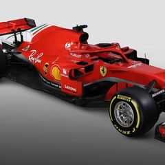 El Ferrari SF71H, con "un gran motor" y branquias a lo McLaren