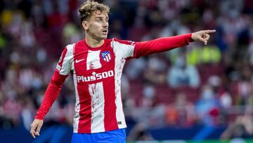 Griezmann, con el Atlético.