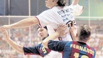 <b>EN CASA. </b>Alberto Entrerríos (Ciudad Real) se enfrenta a su ex (Barcelona) en su ex casa (León).