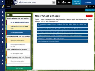 Captura de pantalla - Football Manager Classic 2015 (AND)