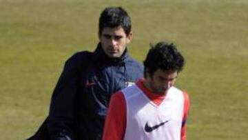 <b>RENQUEANTE. </b>Arda dejaba dolido la sesión.